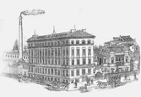 Fabryka Fortepianów i Pianin Calisia - obraz z XIX wieku
